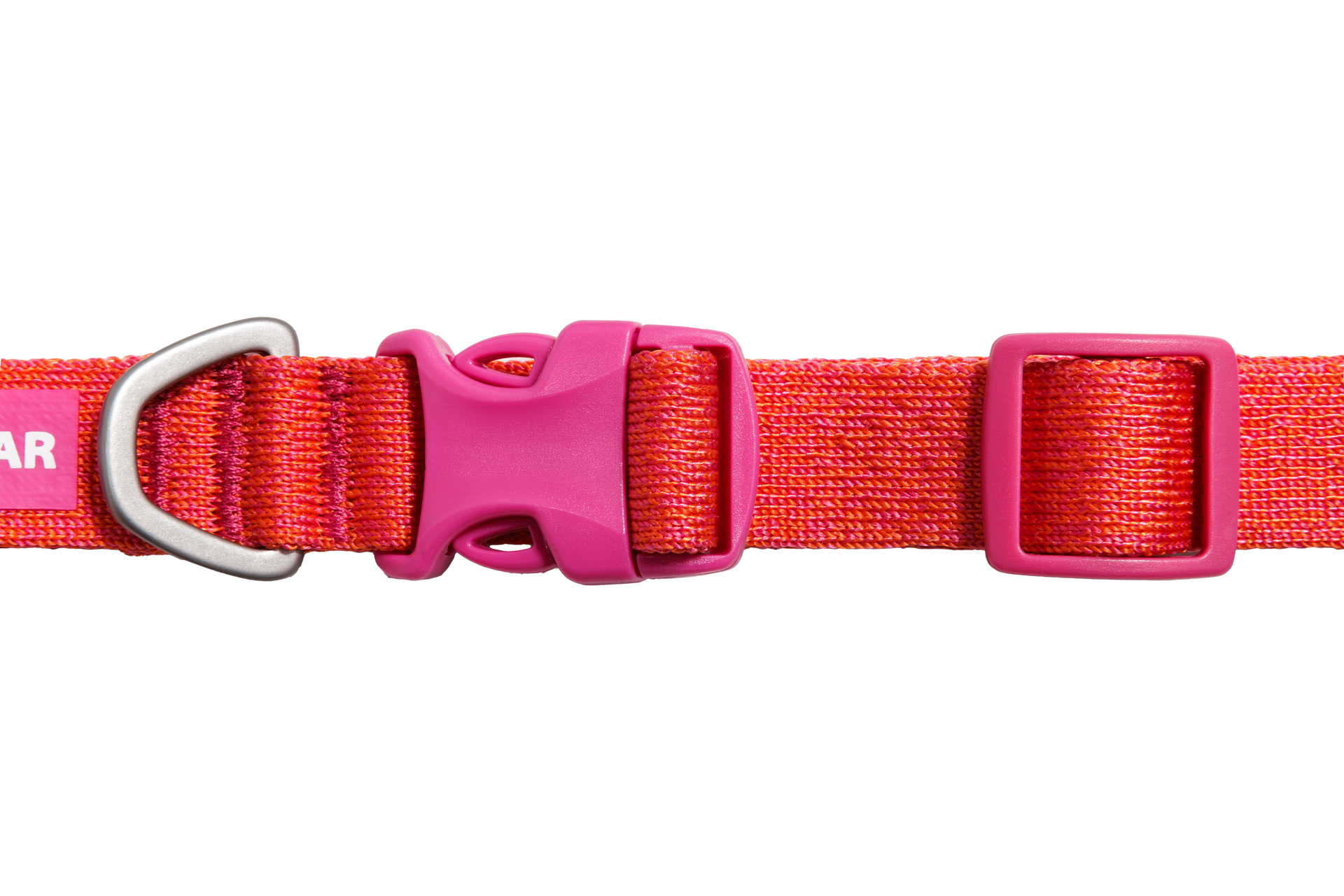 Ruffwear Front Range Flex Collar showing flexible material construction and ergonomic design details for dog comfort.