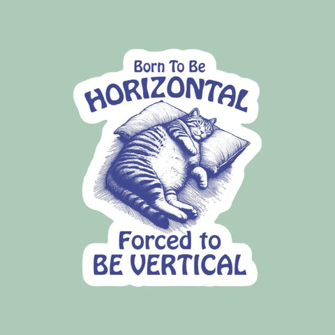 Cat Funny Sticker