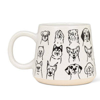 Oversized Mug with Dogs