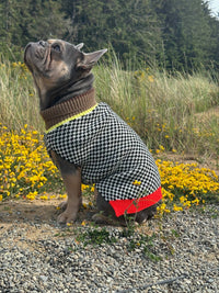 Finnegan's Standard Goods Cafe Stroll Sweater shown from an alternate angle highlighting texture and fit details.