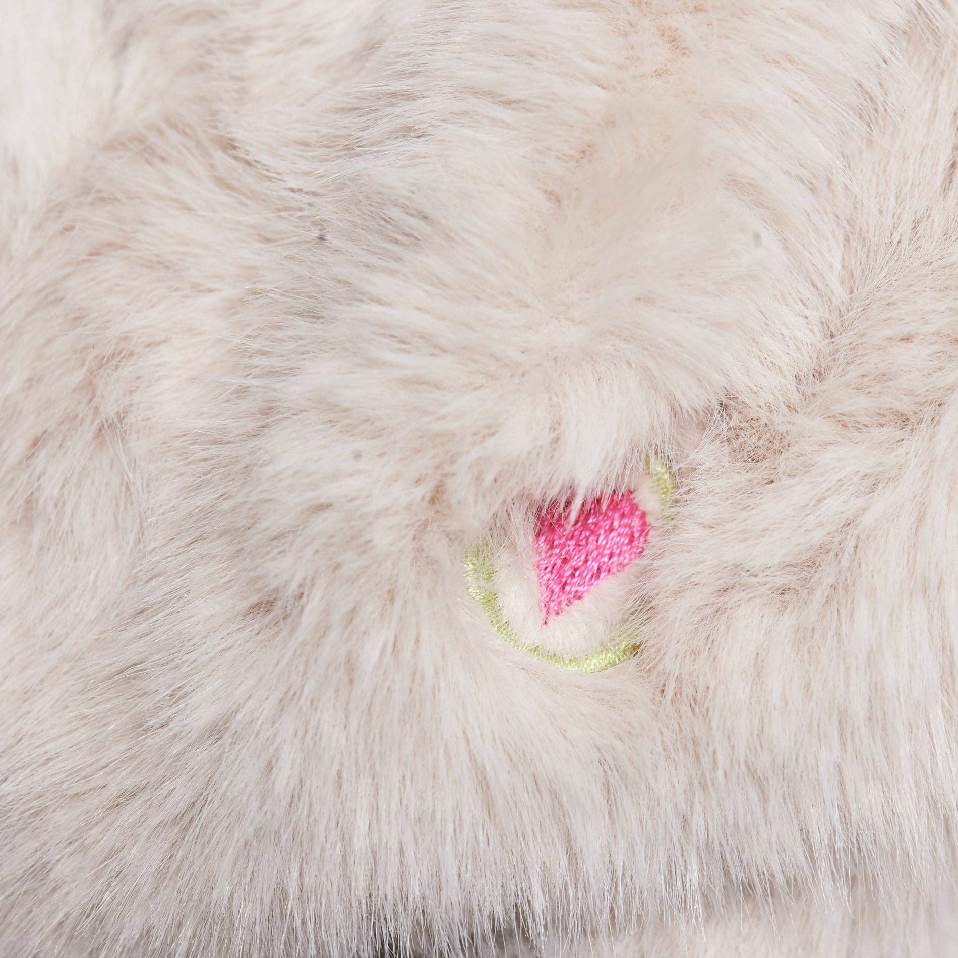 X-Brace Clover Capybara pet toy shown from different angle displaying detailed construction and fabric texture.