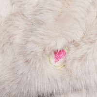 X-Brace Clover Capybara pet toy shown from different angle displaying detailed construction and fabric texture.
