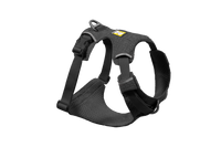 Ruffwear Front Range Flex Harness detail showing engineered knit construction and seamless stitching design.