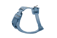 Ruffwear Front Range Flex Harness detail showing engineered knit construction and seamless stitching pattern.