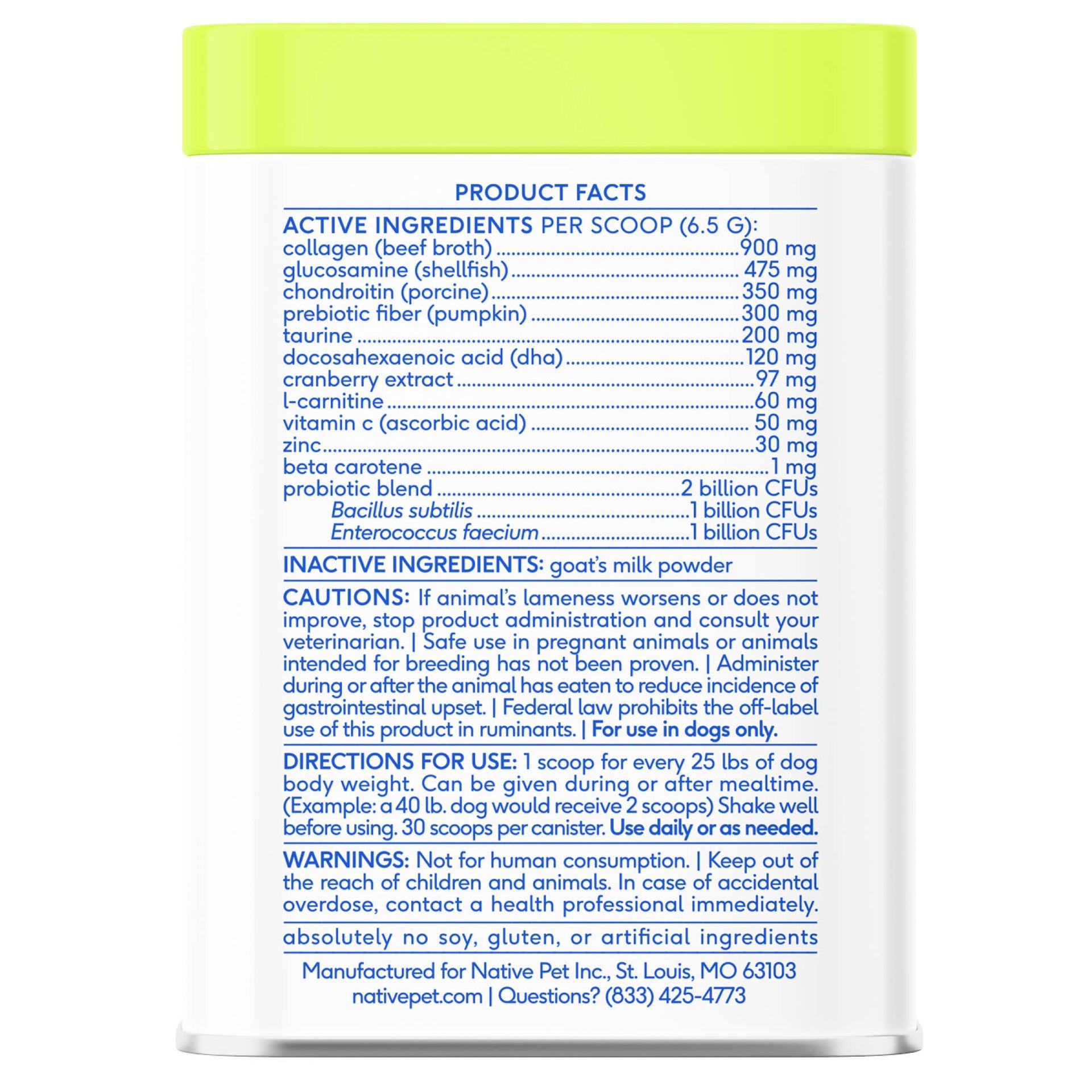 Native Pet | The Daily Powder Supplement