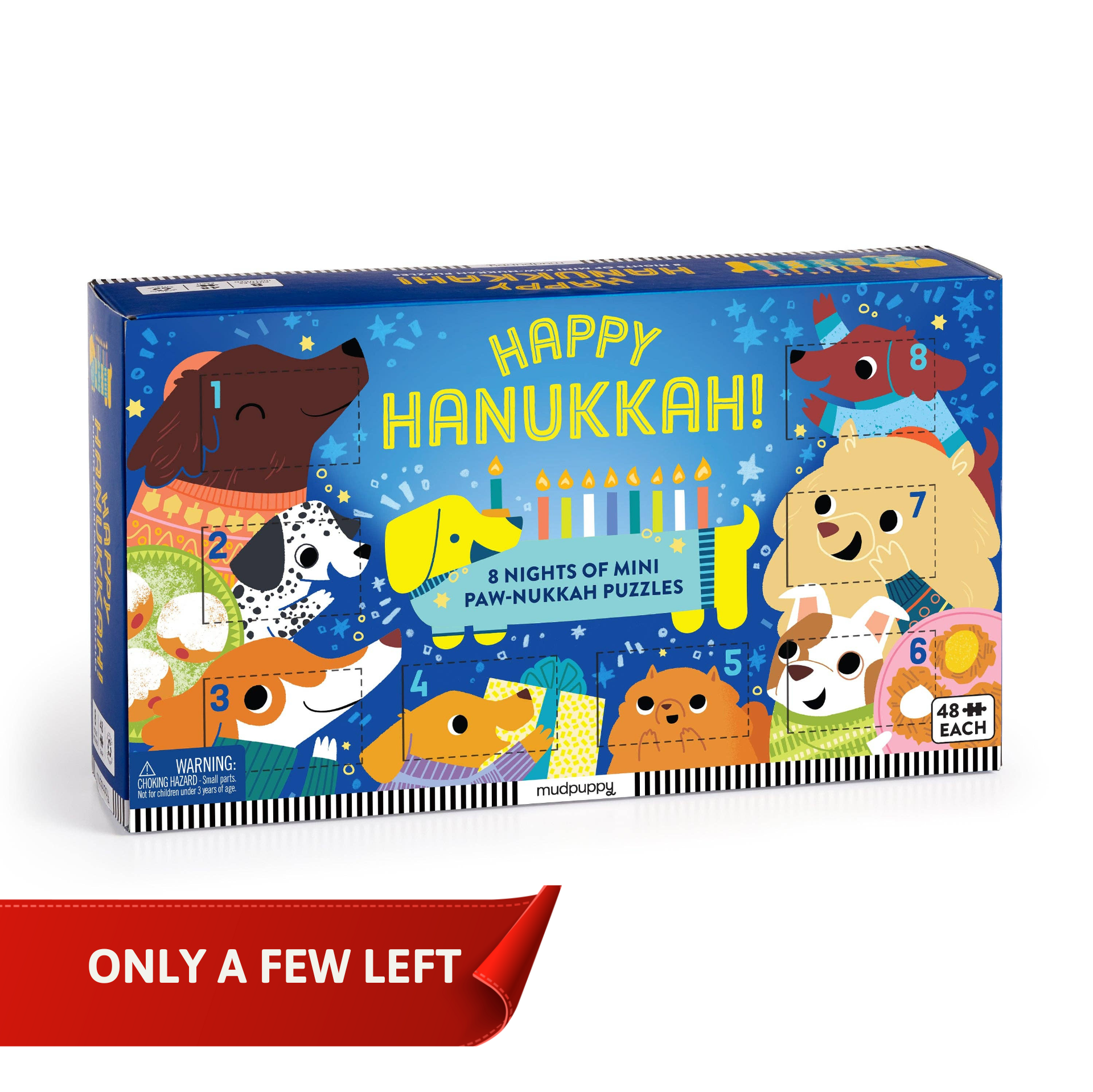 Happy Hanukkah! Countdown Puzzle Set