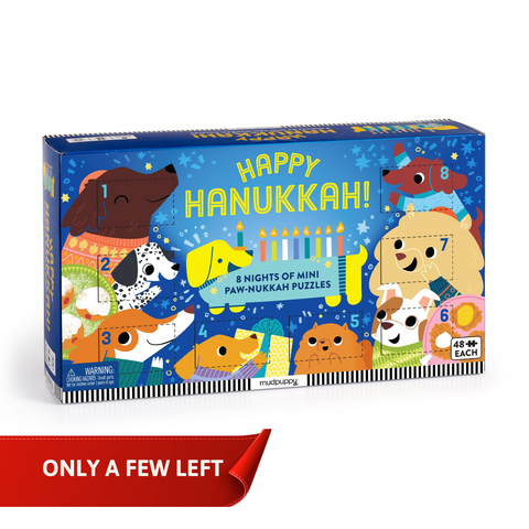 Happy Hanukkah! Countdown Puzzle Set
