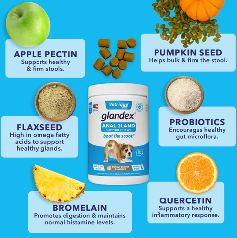Glandex | Soft Chews | Pork Liver 30ct