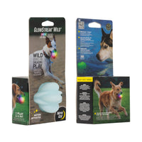 Nite Ize GlowStreak Wild LED Ball product packaging showing brand logo and glowing ball features.