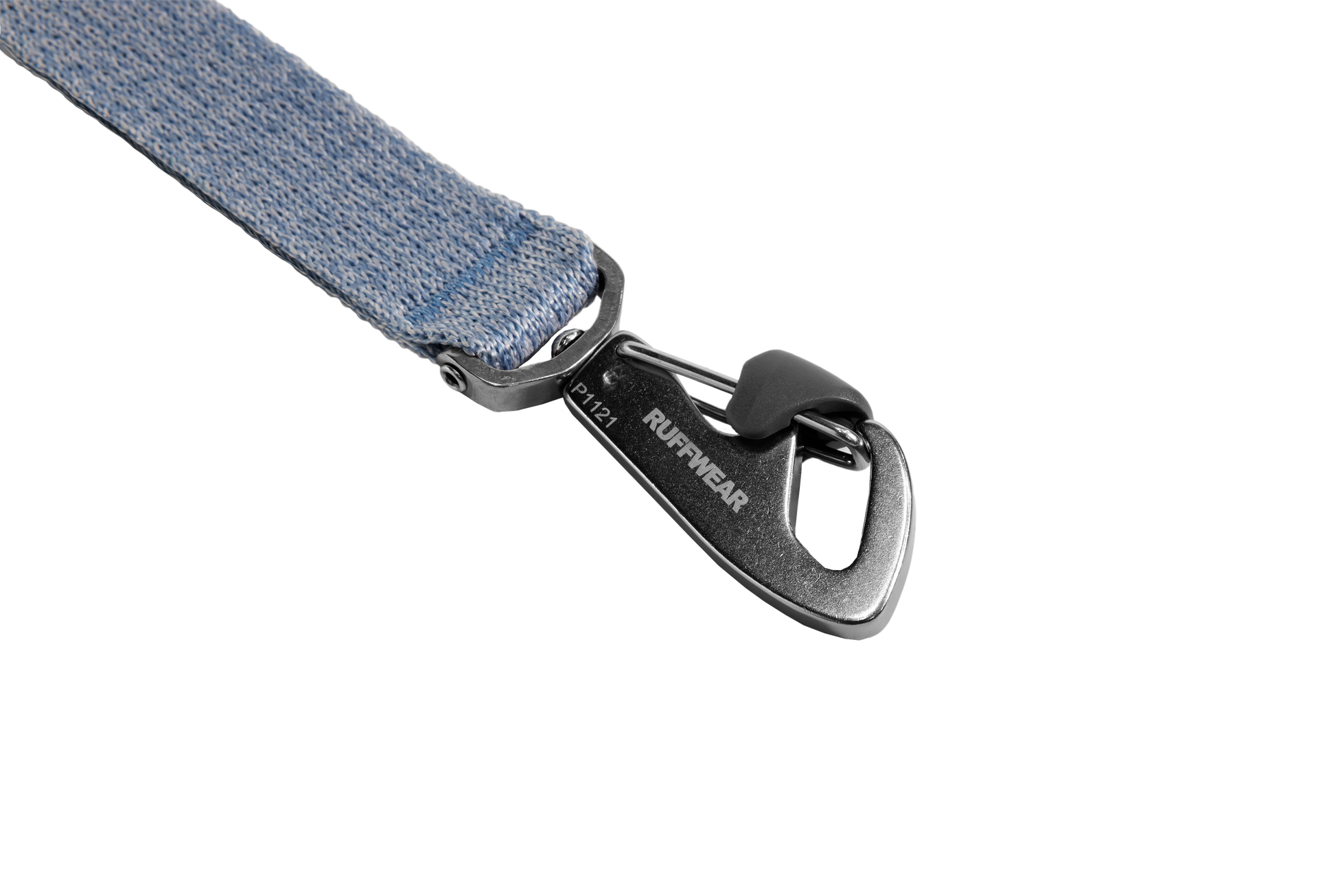 Ruffwear Front Range Flex Leash detail showing engineered knit construction and flexible material technology close-up.