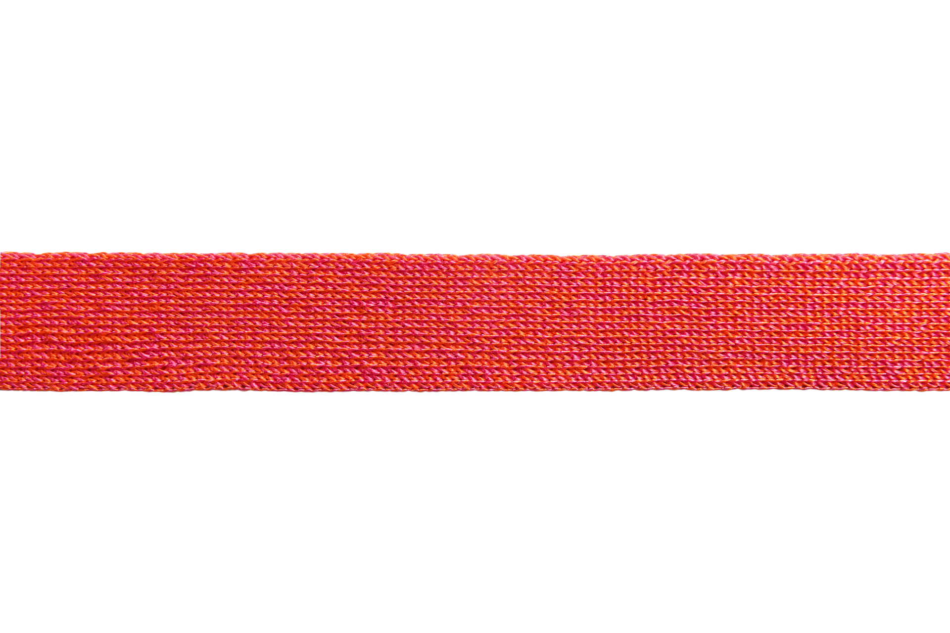 Close-up detail of Ruffwear Front Range Flex Leash showing engineered knit fabric texture and construction quality.