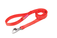 Ruffwear Front Range Flex Leash detail showing engineered knit construction and flexible material technology.