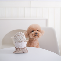 Lambwolf Collective Petite Two enrichment dog toy set showing French pastry-inspired madeleine and croissant design details.
