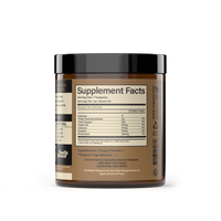 Complete Natural Products Organic Chaga Mushroom Powder container showing ingredient label and dosage instructions for pets