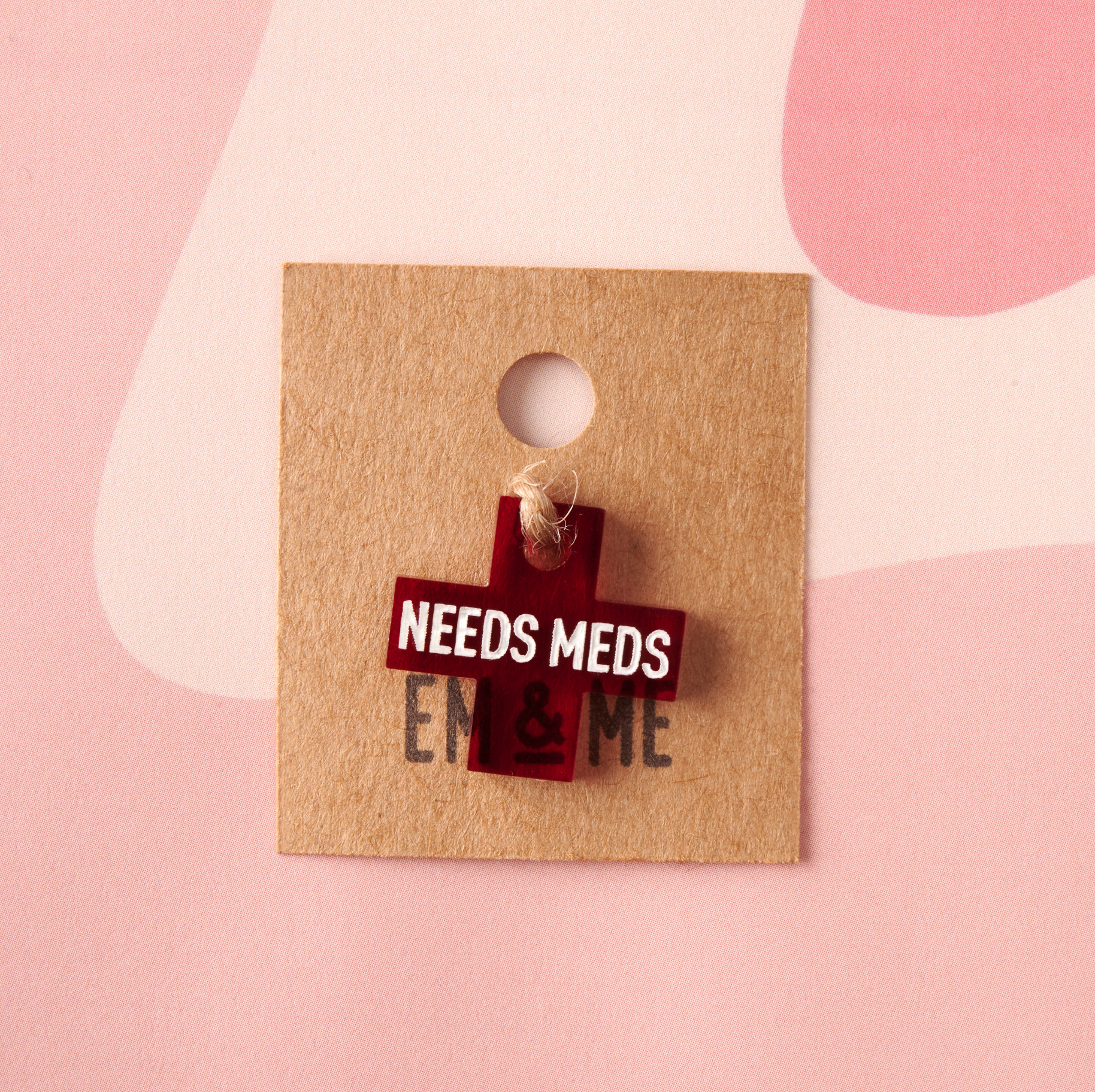 Needs Meds Collar Tag