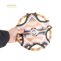 Pendleton Flying Rope Disc by Carolina Pet Company shown in outdoor setting or alternative view highlighting rope texture details.
