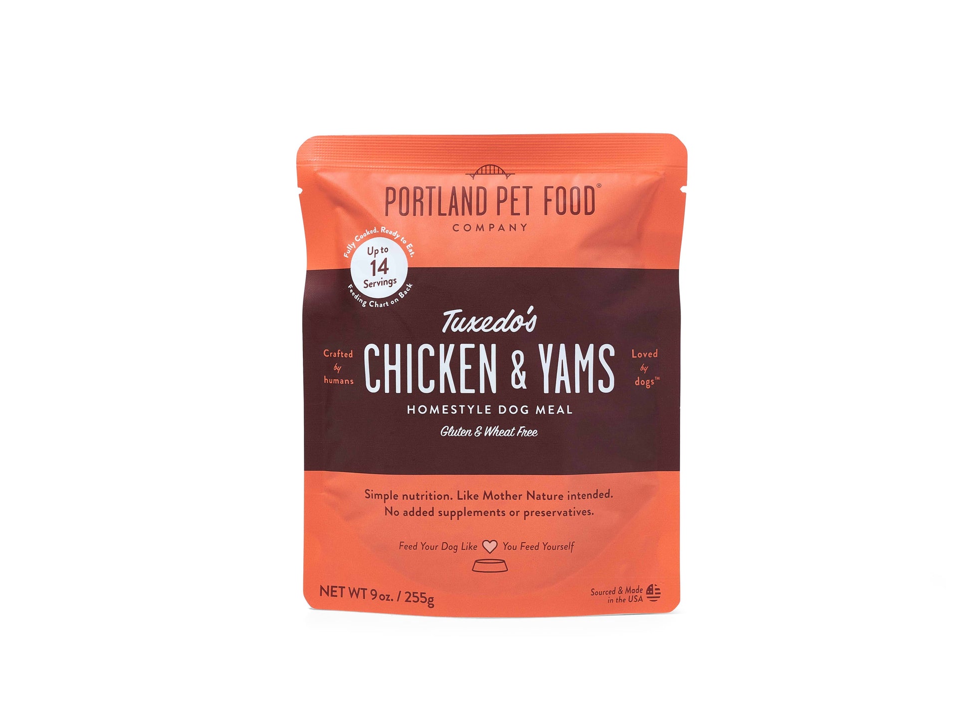 Portland Pet Food | Tuxedo's Chicken and Yams Meal