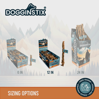 Dogginstix 12-inch braided beef tripe sticks shown in a close-up detail view highlighting texture and braid pattern.