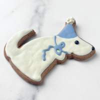 Dog Birthday Treat | Purple Dog Birthday Party Hat Dog Treat