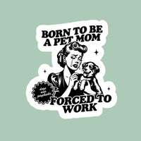 Dog Lover Funny Sticker