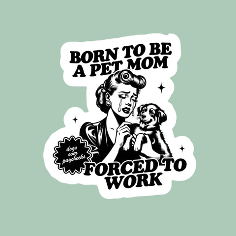 Dog Lover Funny Sticker