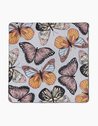 Cute Butterflies Plush Towel