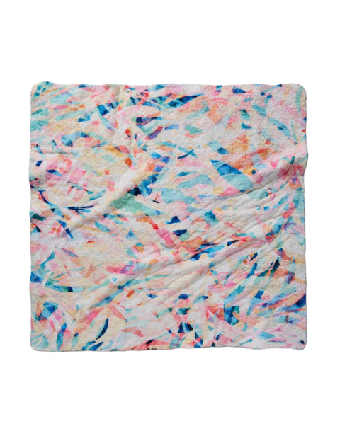 Abstract Jungle Plush Towel