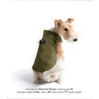 Gooby Zip Up Fleece Vest shown in a size or color variant detail view.