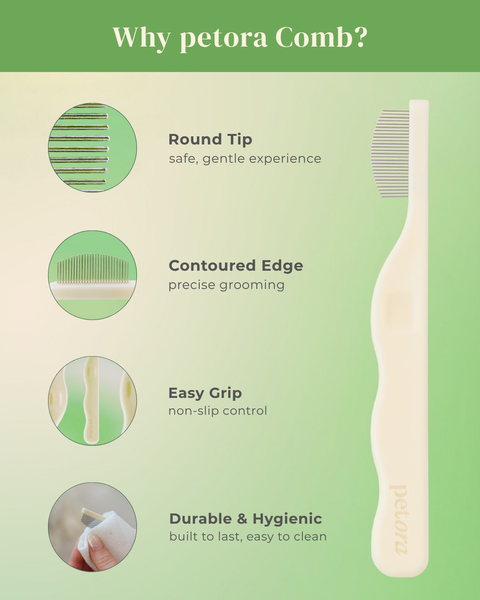 Petora | Pet Facial & Eye Comb