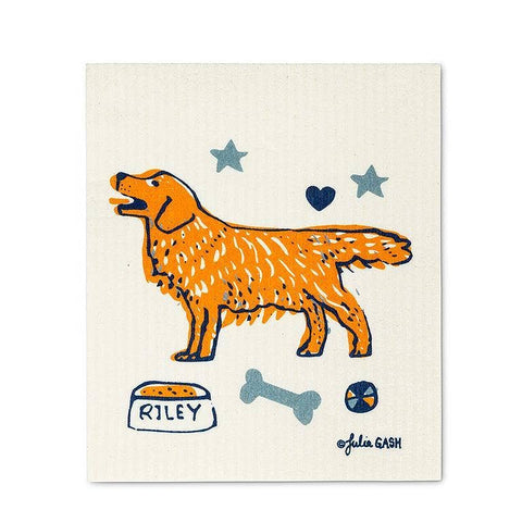 Dogs & Names Swedish Dishcloths