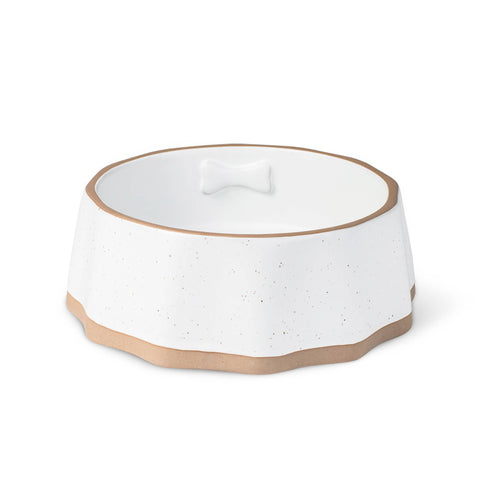 Fringe Studio | Bowl | Speckled Ivory Bone