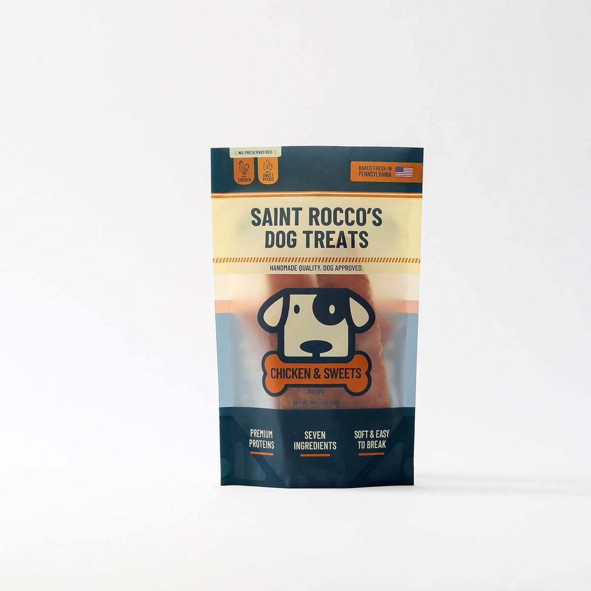 Saint Rocco's Treats |  Chicken & Sweets 8oz