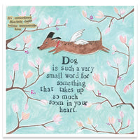 Dog Sympathy card by Calypso Cards LLC featuring comforting design for pet loss condolences.
