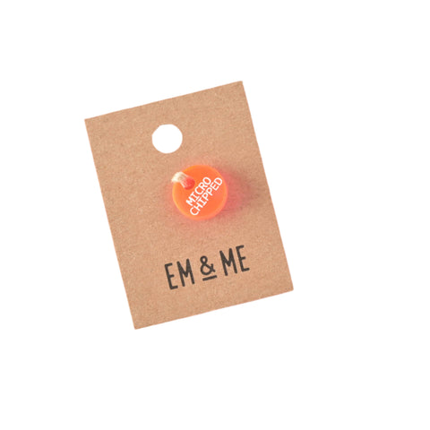 Microchipped Collar Tag