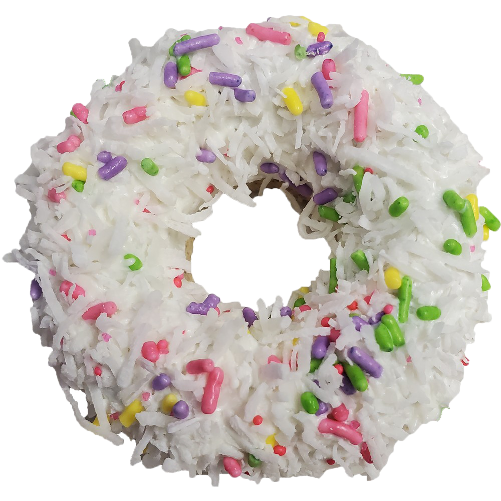 Coconut Cottontail Donut