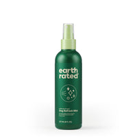 Earth Rated Refresh Mist spray bottle for dogs with blue and white packaging design