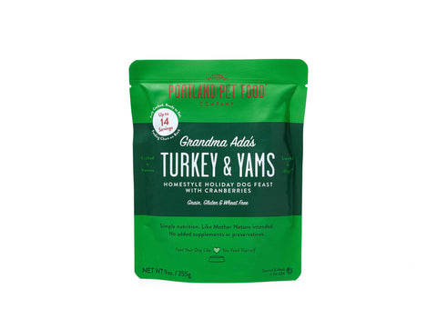 Portland Pet Food | Grandma Ada's Turkey and Yams Meal