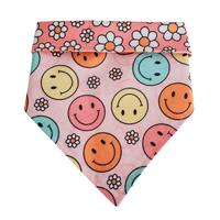 Pink Smile Reversible  Bandana