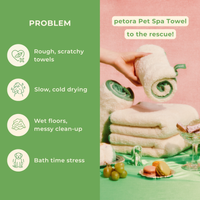 Petora | Pet Spa Towels Set