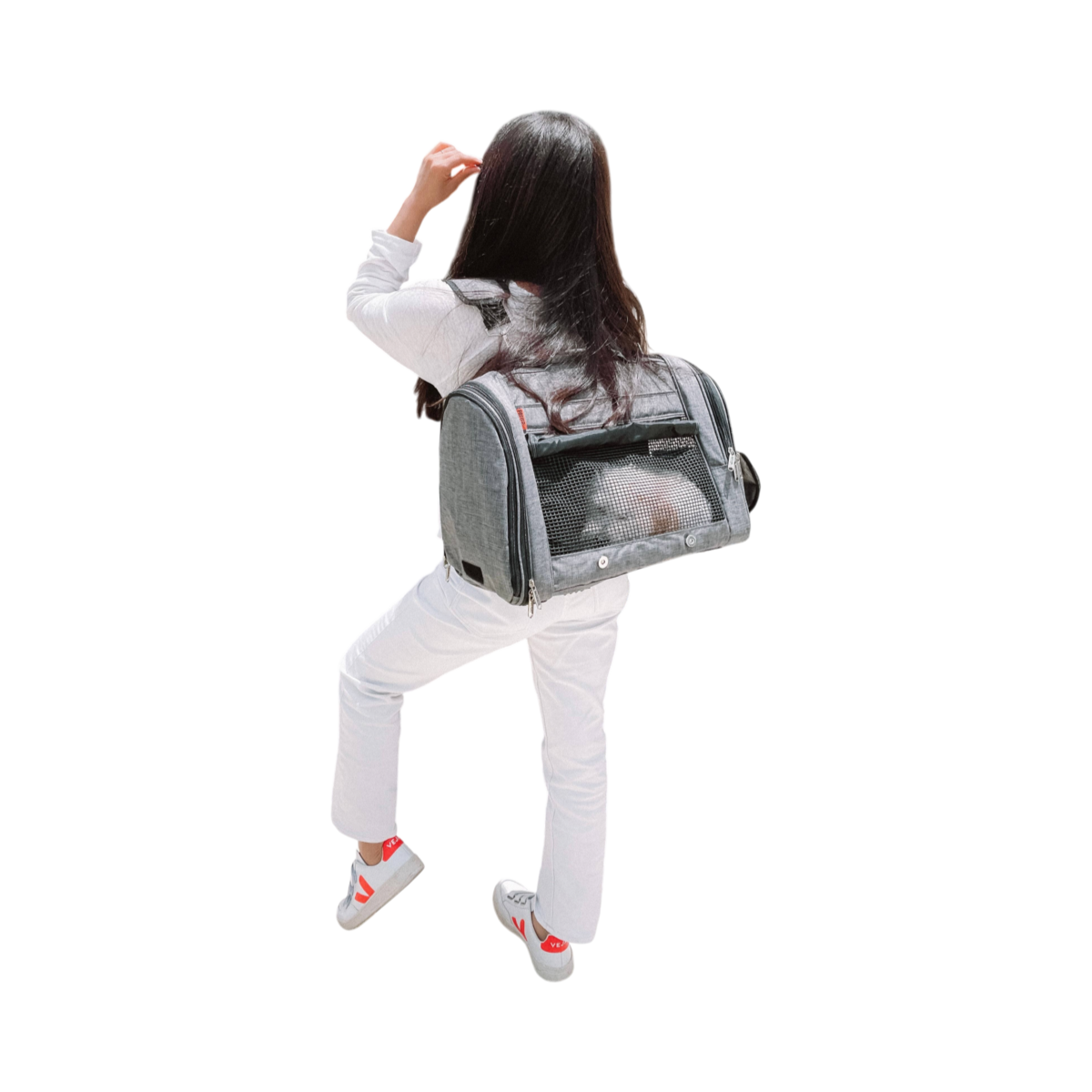 Hideaway Backpack - Heather Gray