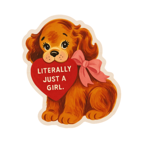 Sticker | Literally Just a Girl