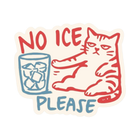 Sticker | No Ice Please