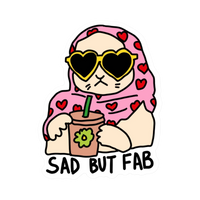 Sticker | Sad But Fab