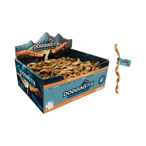 Dogginstix | 12" Lamb Collagen Twist