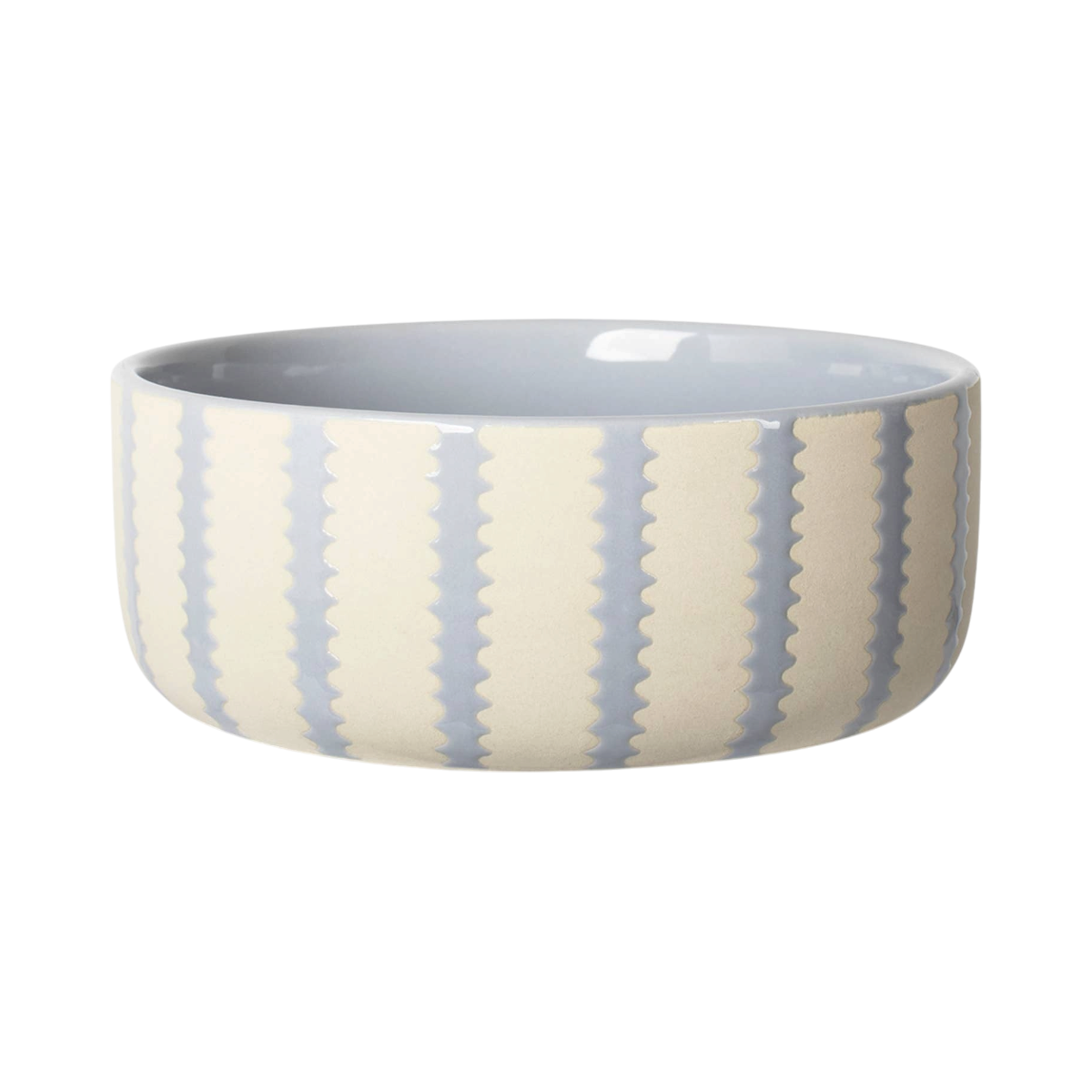 Fringe Studio | Powder Blue Scalloped Bowl