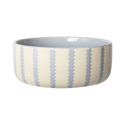 Fringe Studio | Powder Blue Scalloped Bowl