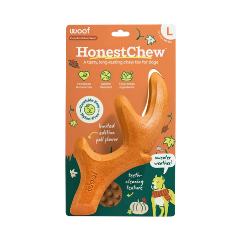Woof | Honest Chew Antler | Pumpkin Spice