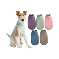 Gooby Everyday Fleece Vest for dogs displayed as a full product shot showing the complete garment.