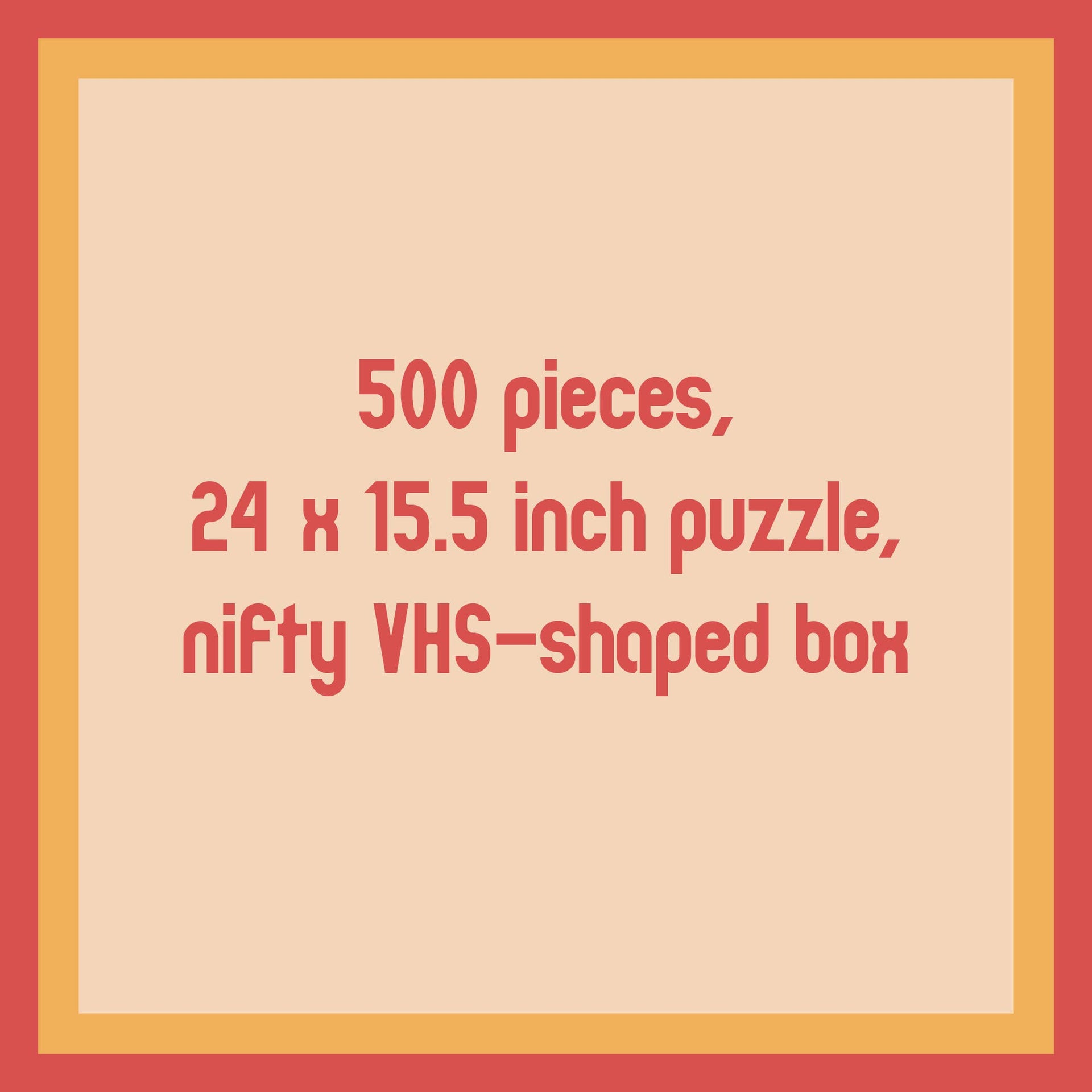 Mysteries of the 80s Dognapped! 500-Piece Puzzle