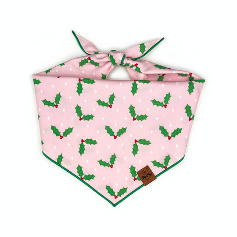 Holly Pet Bandana - Pink